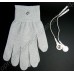 Электропроводящие перчатки для массажа и физиотерапии